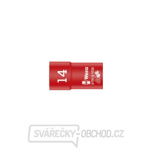 Wera 004958 Nástrčná hlavice 3/8" 6hran 14 mm typ 8790 B Zyklop VDE Wera 004958 Nástrčná hlavice 3/8" 6hran 14 mm typ 8790 B Zyklop VDE gallery main image