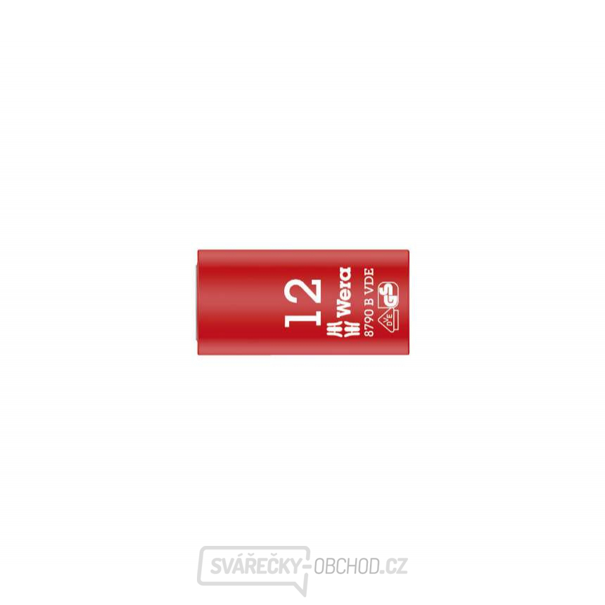 Wera 004956 Nástrčná hlavice 3/8" 6hran 12 mm typ 8790 B Zyklop VDE