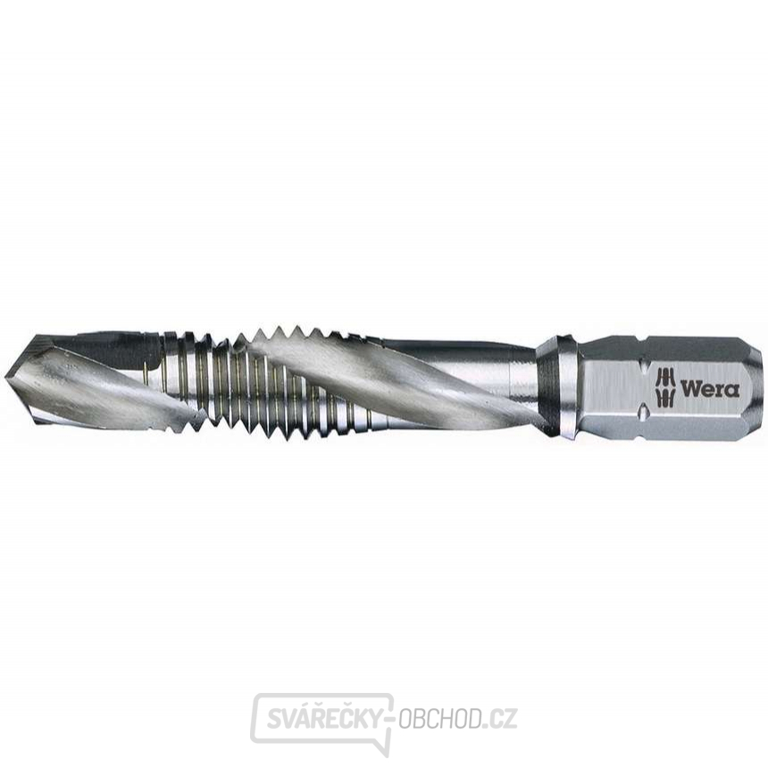 Wera 104645 Bit 1/4" s kombinovaným HSS závitořezným vrtákem 8,5 mm (M10), Typ 847
