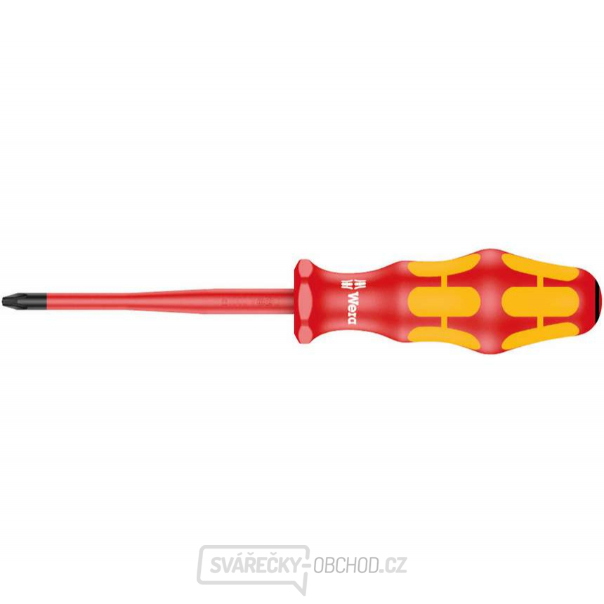 Wera 006461 Elektrikářský šroubovák Kraftform Plus PZ 2x100 mm typ 165 iS VDE