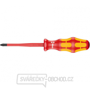 Wera 006461 Elektrikářský šroubovák Kraftform Plus PZ 2x100 mm typ 165 iS VDE Wera 006461 Elektrikářský šroubovák Kraftform Plus PZ 2x100 mm typ 165 iS VDE gallery main image