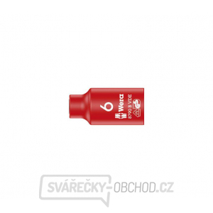 Wera 004950 Nástrčná hlavice 3/8" 6hran 6 mm typ 8790 B Zyklop VDE gallery main image