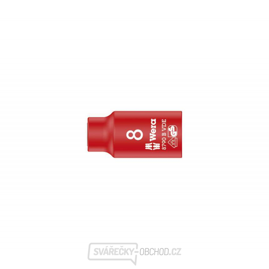 Wera 004952 Nástrčná hlavice 3/8" 6hran 8 mm typ 8790 B Zyklop VDE Wera 004952 Nástrčná hlavice 3/8" 6hran 8 mm typ 8790 B Zyklop VDE gallery main image