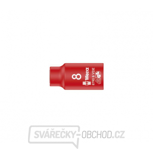 Wera 004952 Nástrčná hlavice 3/8" 6hran 8 mm typ 8790 B Zyklop VDE Wera 004952 Nástrčná hlavice 3/8" 6hran 8 mm typ 8790 B Zyklop VDE gallery main image