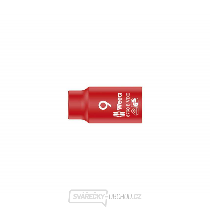 Wera 004953 Nástrčná hlavice 3/8" 6hran 9 mm typ 8790 B Zyklop VDE