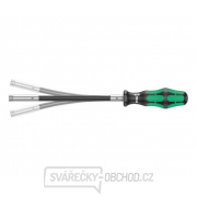 Wera 028161 Šroubovací bitová rukojeť 393 S s pružným dříkem 1/4" x 173.5 mm Wera 028161 Šroubovací bitová rukojeť 393 S s pružným dříkem 1/4" x 173.5 mm gallery main image