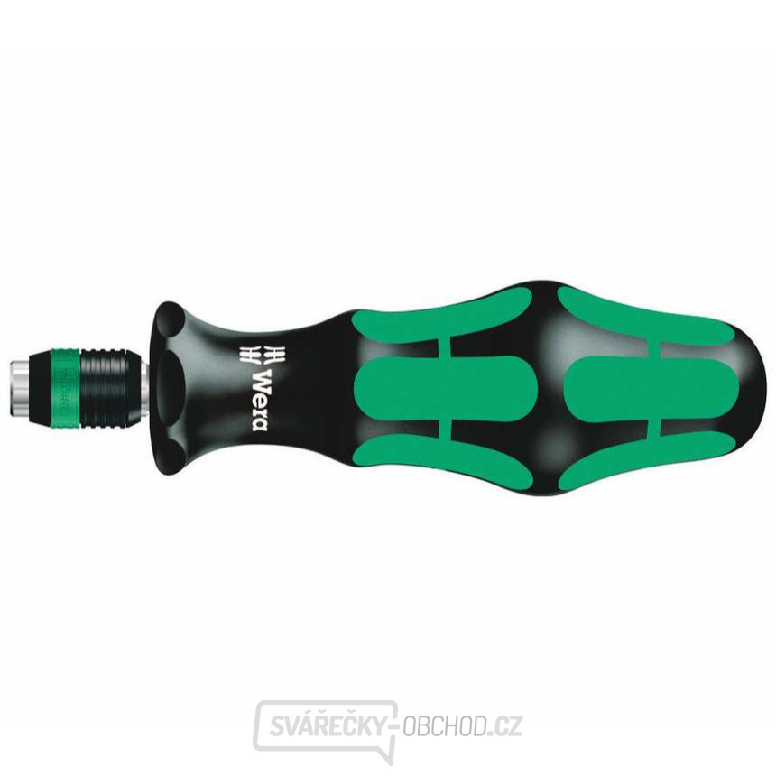 Wera 051462 Ruční držák bitů 1/4" Kraftform krátký s Rapidaptorem, typ 816 R Wera 051462 Ruční držák bitů 1/4" Kraftform krátký s Rapidaptorem, typ 816 R gallery main image