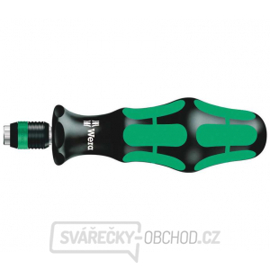 Wera 051462 Ruční držák bitů 1/4" Kraftform krátký s Rapidaptorem, typ 816 R Wera 051462 Ruční držák bitů 1/4" Kraftform krátký s Rapidaptorem, typ 816 R gallery main image