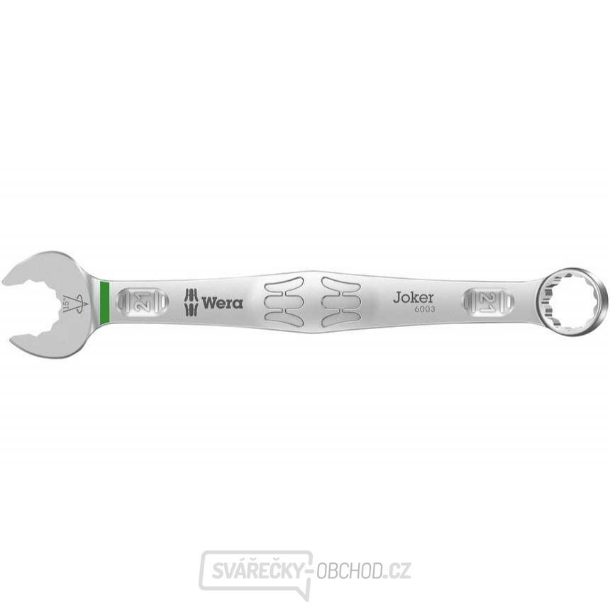 Wera 020501 Očkoplochý klíč 21 mm 6003 Joker, vyhnutý
