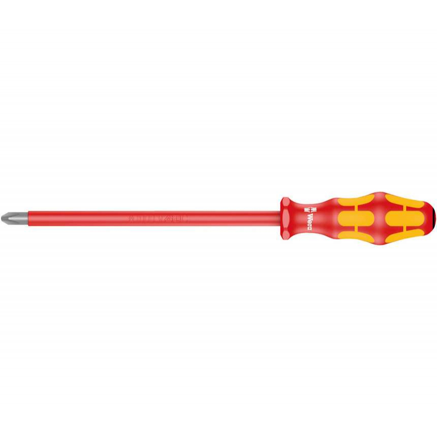 Wera 006168 Elektrikářský šroubovák Kraftform Plus PZ 4x200 mm typ 165 i VDE 05006168001