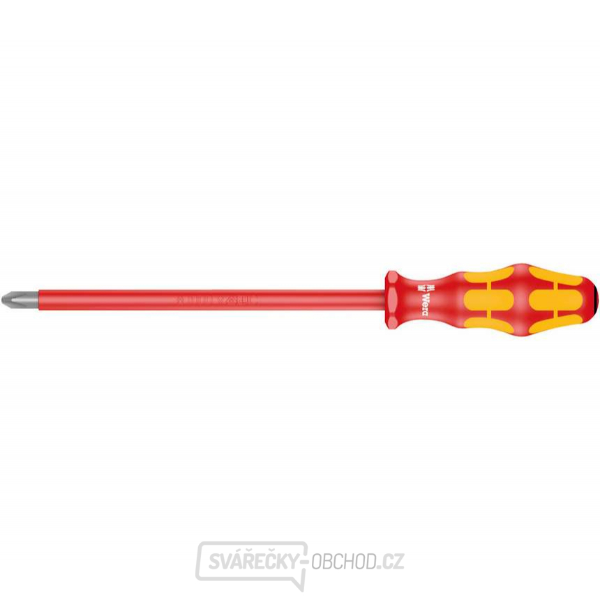 Wera 006168 Elektrikářský šroubovák Kraftform Plus PZ 4x200 mm typ 165 i VDE Wera 006168 Elektrikářský šroubovák Kraftform Plus PZ 4x200 mm typ 165 i VDE gallery main image