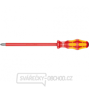 Wera 006168 Elektrikářský šroubovák Kraftform Plus PZ 4x200 mm typ 165 i VDE Wera 006168 Elektrikářský šroubovák Kraftform Plus PZ 4x200 mm typ 165 i VDE gallery main image