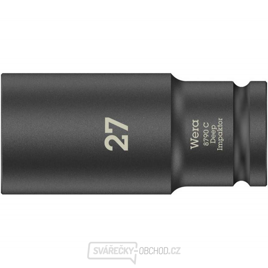 Wera 004840 Nástrčná hlavice 1/2" šestihran 27 mm typ 8790 C Impaktor Deep Wera 004840 Nástrčná hlavice 1/2" šestihran 27 mm typ 8790 C Impaktor Deep gallery main image
