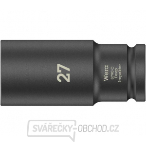 Wera 004840 Nástrčná hlavice 1/2" šestihran 27 mm typ 8790 C Impaktor Deep Wera 004840 Nástrčná hlavice 1/2" šestihran 27 mm typ 8790 C Impaktor Deep gallery main image