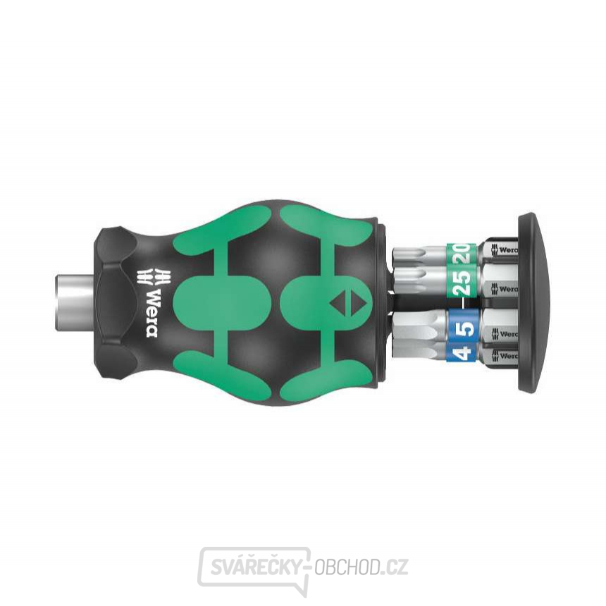Wera 008875 Držák bitů Kraftform Kompakt Stubby se zásobníkem 3 (Sada 6 dílů) Wera 008875 Držák bitů Kraftform Kompakt Stubby se zásobníkem 3 (Sada 6 dílů) gallery main image