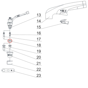 Rozdělovač vzduchu pro ABICUT 25 / 45 gallery main image