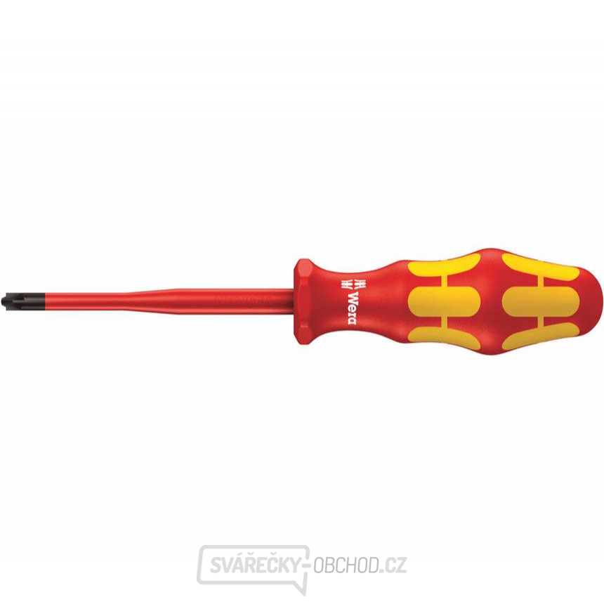 Wera 006465 Elektrikářský šroubovák Kraftform Plus PZ/S 1x80 mm typ 165 iS Wera 006465 Elektrikářský šroubovák Kraftform Plus PZ/S 1x80 mm typ 165 iS gallery main image