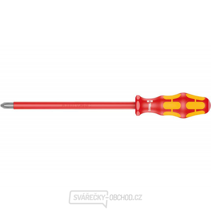 Wera 006158 Elektrikářský šroubovák Kraftform Plus PH 4x200 mm typ 162 i VDE