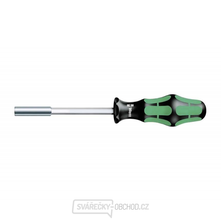 Wera 051205 Ruční držák bitů 1/4" x 120 mm s magnetem, typ 812/1 Vario Wera 051205 Ruční držák bitů 1/4" x 120 mm s magnetem, typ 812/1 Vario gallery main image