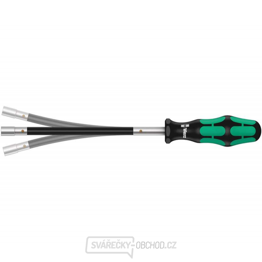 Wera 028150 Nástrčný šestihranný šroubovák 7 x 167 mm, ohebný, typ 391 Wera 028150 Nástrčný šestihranný šroubovák 7 x 167 mm, ohebný, typ 391 gallery main image