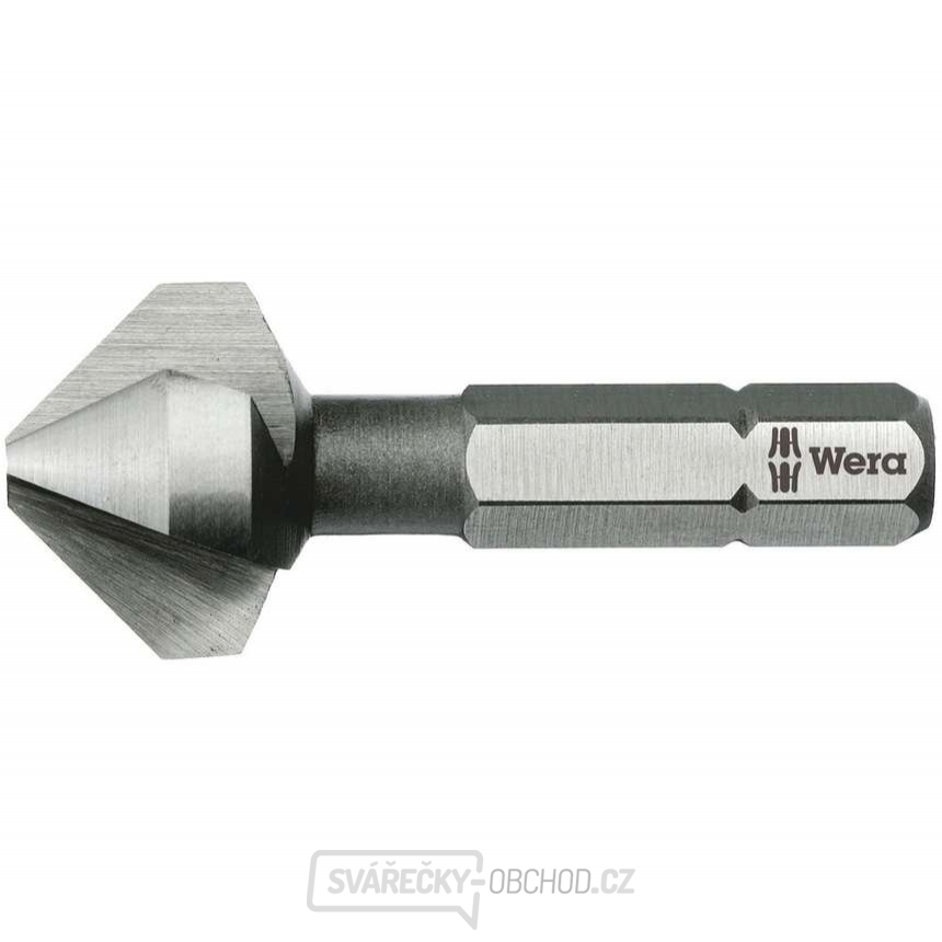 Wera 104634 Bit 1/4" s kuželovým HSS záhlubníkem 90° pr. 16,50 mm Typ 846 Wera 104634 Bit 1/4" s kuželovým HSS záhlubníkem 90° pr. 16,50 mm Typ 846 gallery main image
