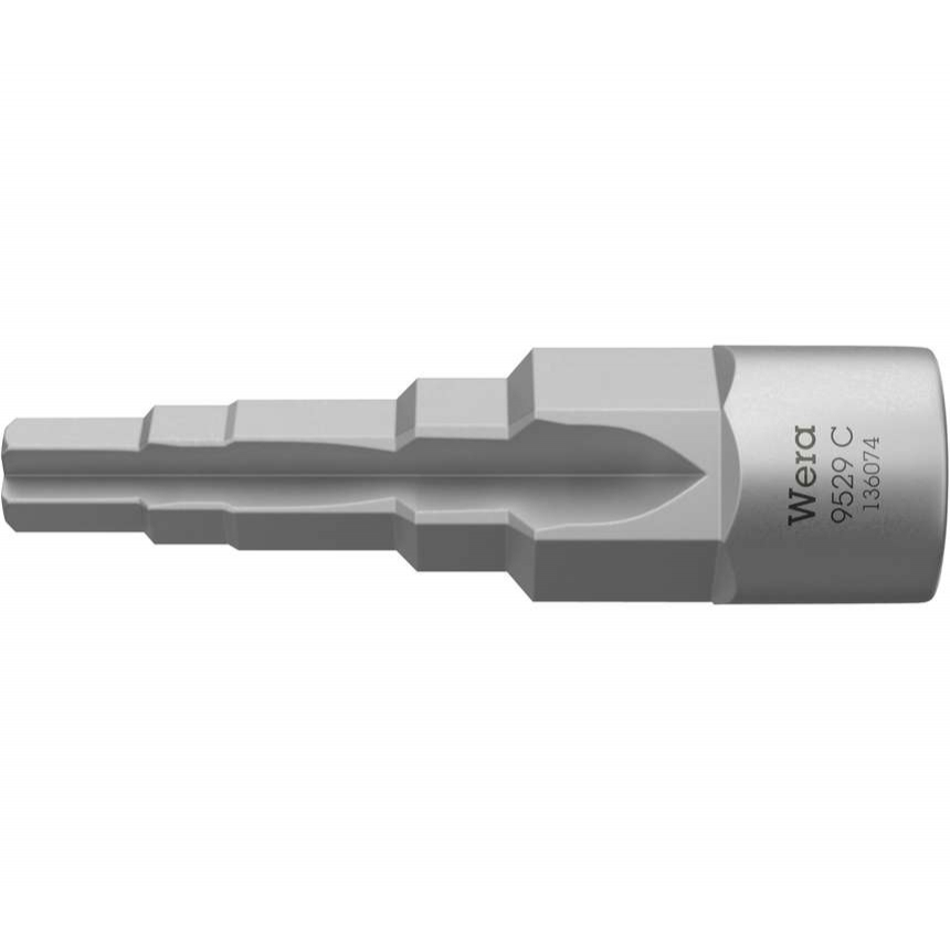 Wera 136074 Stupňovitý (krokový) montážní klíč 1/2&quot; s rozměry 3/8 ÷ 1/2&quot; a 16 - 21 mm. Typ 9529 C SB