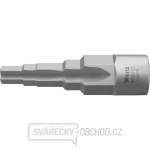 Wera 136074 Stupňovitý (krokový) montážní klíč 1/2" s rozměry 3/8 ÷ 1/2" a 16 - 21 mm. Typ 9529 C SB Wera 136074 Stupňovitý (krokový) montážní klíč 1/2" s rozměry 3/8 ÷ 1/2" a 16 - 21 mm. Typ 9529 C SB gallery main image