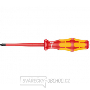 Wera 020131 Elektrikářský šroubovák Kraftform Plus PH 1x80 mm typ 162 iSS VDE, izolovaný se sníženým průměrem čepele a... Wera 020131 Elektrikářský šroubovák Kraftform Plus PH 1x80 mm typ 162 iSS VDE, izolovaný se sníženým průměrem čepele a... gallery main image
