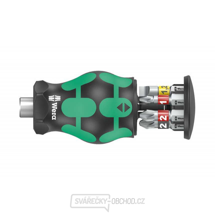 Wera 008874 Držák bitů Kraftform Kompakt Stubby se zásobníkem 2 (Sada 6 dílů) Wera 008874 Držák bitů Kraftform Kompakt Stubby se zásobníkem 2 (Sada 6 dílů) gallery main image