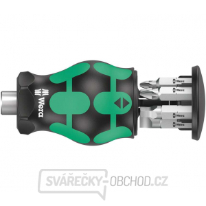 Wera 008878 Držák bitů 1/4" Kraftform Kompakt Stubby 5 se zásobníkem (Sada 6 dílů)