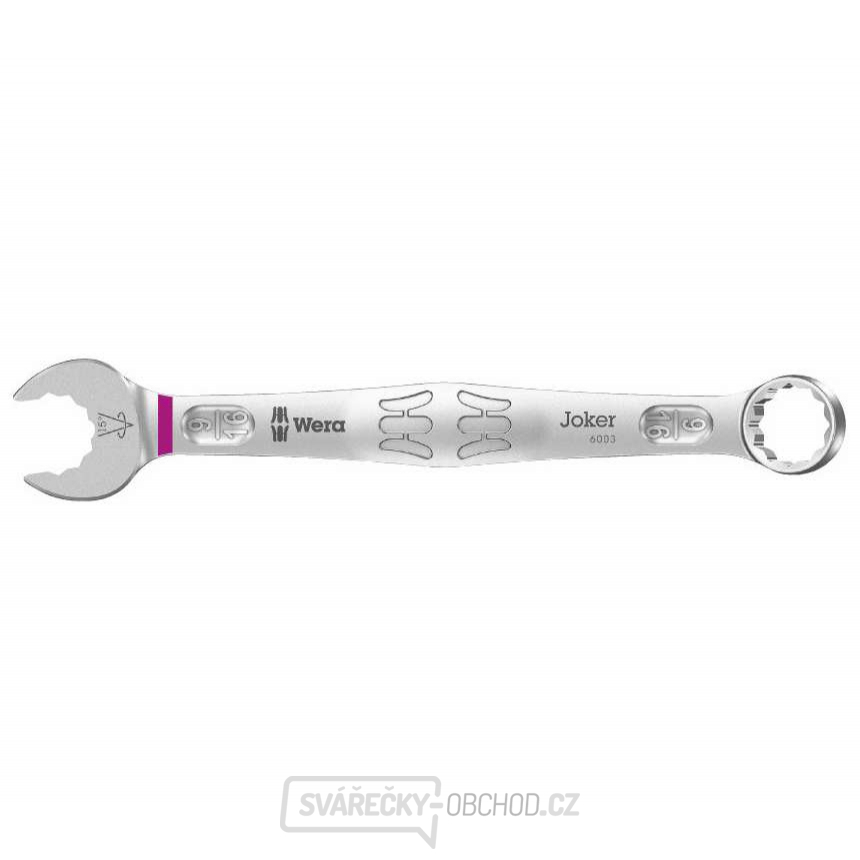 Wera 020215 Očkoplochý klíč 9/16" 6003 Joker, vyhnutý