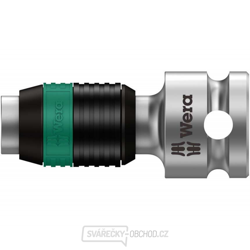 Wera 003590 Adapter 3/8" s rychlosklíčidlem Zyklop typ 8784 B1,  3/8", 1/4" x 3/8" x 44 mm Wera 003590 Adapter 3/8" s rychlosklíčidlem Zyklop typ 8784 B1,  3/8", 1/4" x 3/8" x 44 mm gallery main image