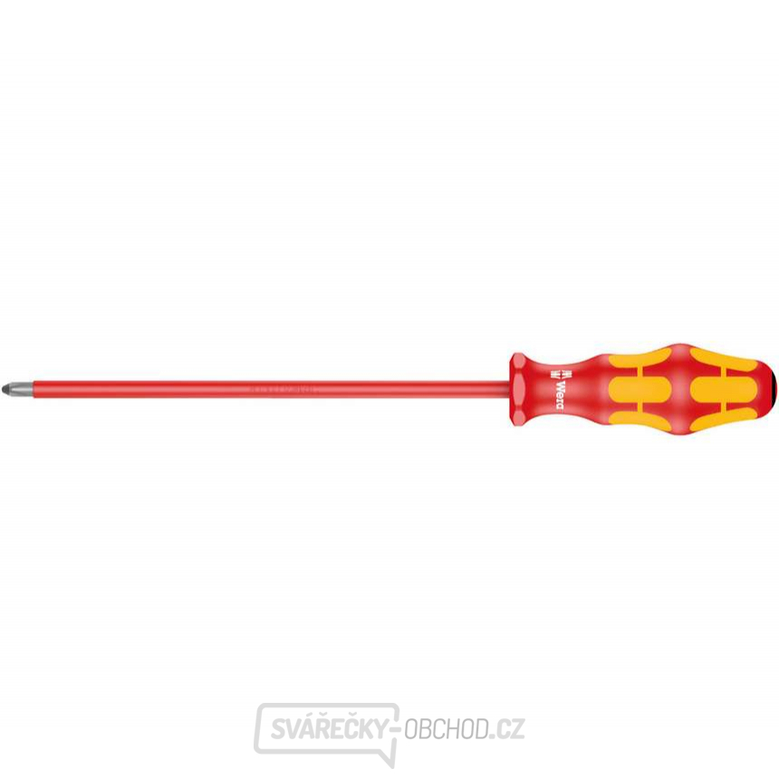 Wera 006165 Elektrikářský šroubovák Kraftform Plus PZ 2x200 mm typ 165 i VDE