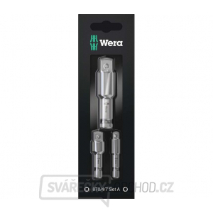 Wera 073200 Adaptéry/spojovací díly typ 870/4/7 Set A SB (Sada 3 ks) Wera 073200 Adaptéry/spojovací díly typ 870/4/7 Set A SB (Sada 3 ks) gallery main image