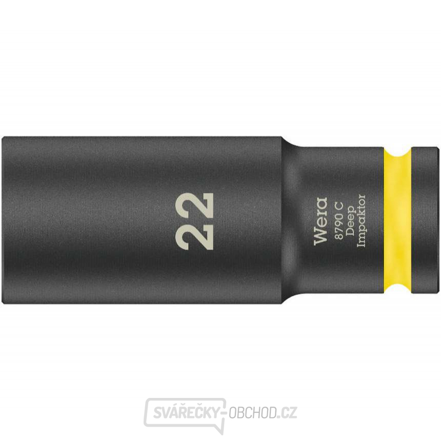 Wera 004838 Nástrčná hlavice 1/2" šestihran 22 mm typ 8790 C Impaktor Deep