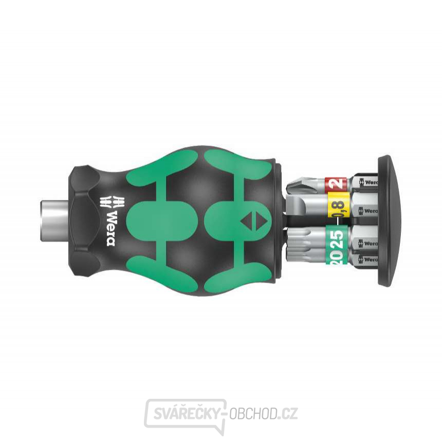 Wera 008873 Držák bitů Kraftform Kompakt Stubby se zásobníkem 1 (Sada 6 dílů)