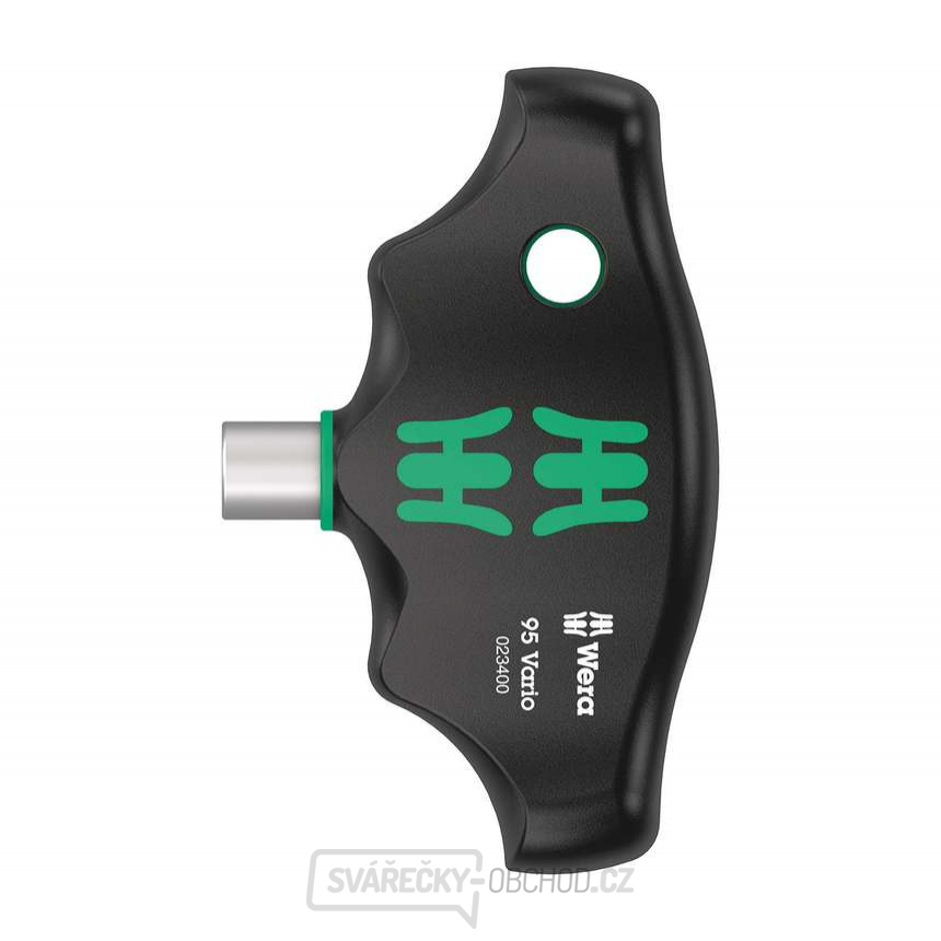 Wera 023400 Ruční držák s příčnou rukojetí Vario pro čepele Vario 6 mm. Typ 95 Wera 023400 Ruční držák s příčnou rukojetí Vario pro čepele Vario 6 mm. Typ 95 gallery main image
