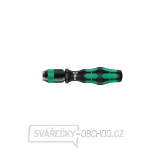 Wera 051272 Ruční držák bitů 1/4" Kraftform krátký s Rapidaptorem, typ 813 R Wera 051272 Ruční držák bitů 1/4" Kraftform krátký s Rapidaptorem, typ 813 R gallery main image