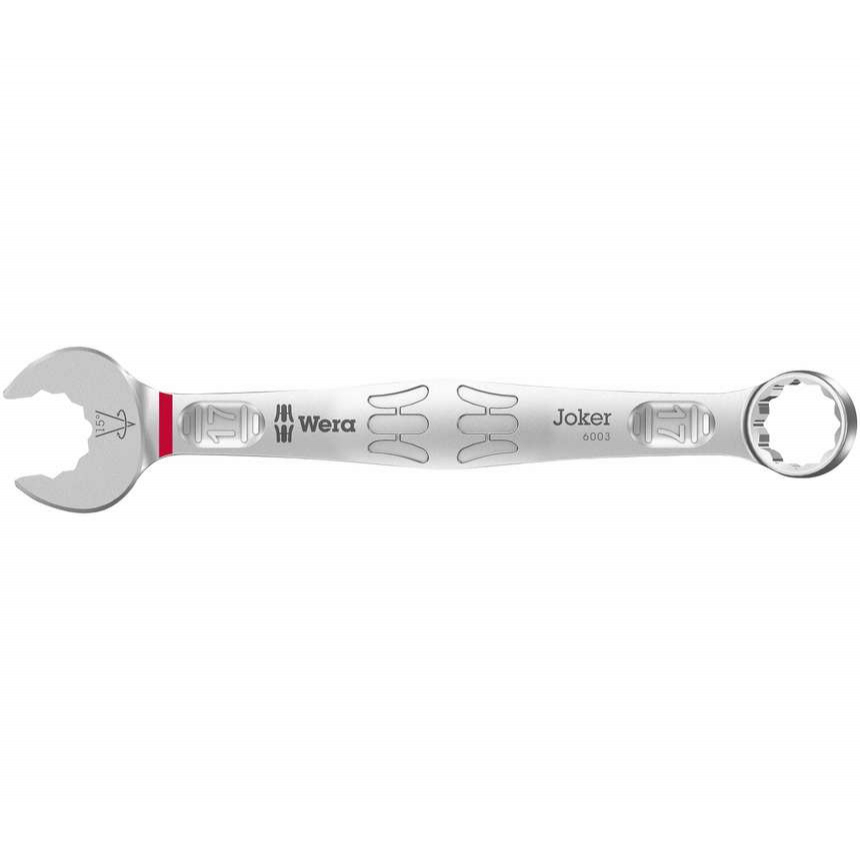 Wera 020208 Očkoplochý klíč 17 mm 6003 Joker, vyhnutý 05020208001