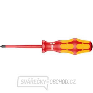 Wera 006460 Elektrikářský šroubovák Kraftform Plus PZ 1x80 mm typ 165 iS VDE Wera 006460 Elektrikářský šroubovák Kraftform Plus PZ 1x80 mm typ 165 iS VDE gallery main image