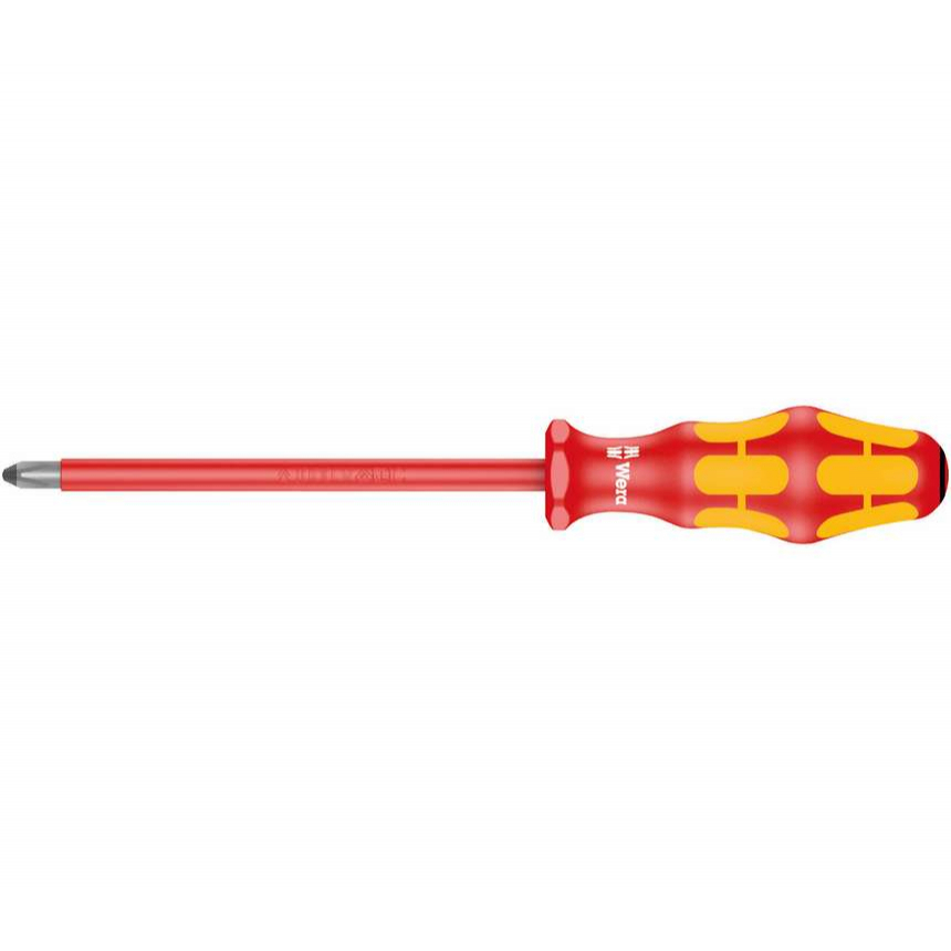 Wera 006166 Elektrikářský šroubovák Kraftform Plus PZ 3x150 mm typ 165 i VDE 05006166001