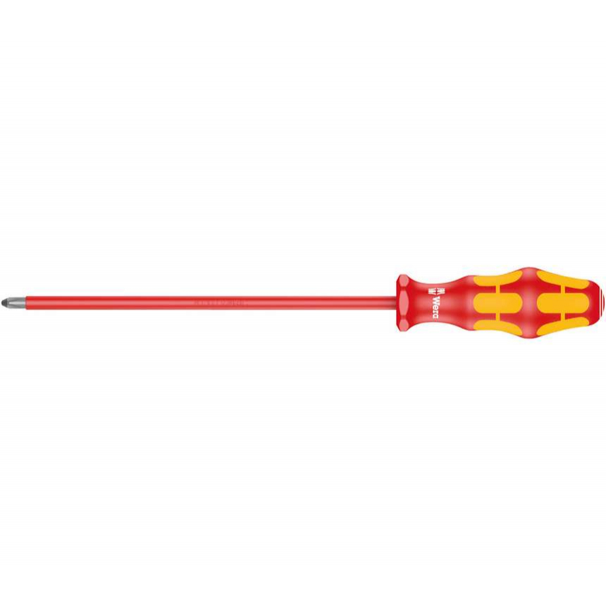 Wera 006159 Elektrikářský šroubovák Kraftform Plus PH 2x200 mm typ 162 i VDE 05006159001