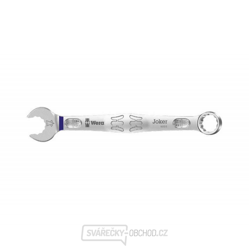 Wera 020213 Očkoplochý klíč 7/16" 6003 Joker, vyhnutý