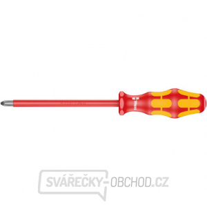 Wera 006156 Elektrikářský šroubovák Kraftform Plus PH 3x150 mm typ 162 i VDE Wera 006156 Elektrikářský šroubovák Kraftform Plus PH 3x150 mm typ 162 i VDE gallery main image