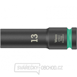 Wera 004830 Nástrčná hlavice 1/2" šestihran 13 mm typ 8790 C Impaktor Deep gallery main image