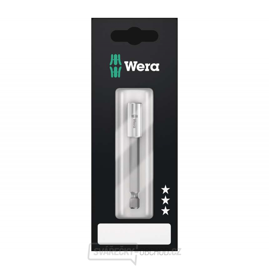 Wera 160924 Univerzální držák bitů 899/4/1 S se zajišťovacím kroužkem a magnetem