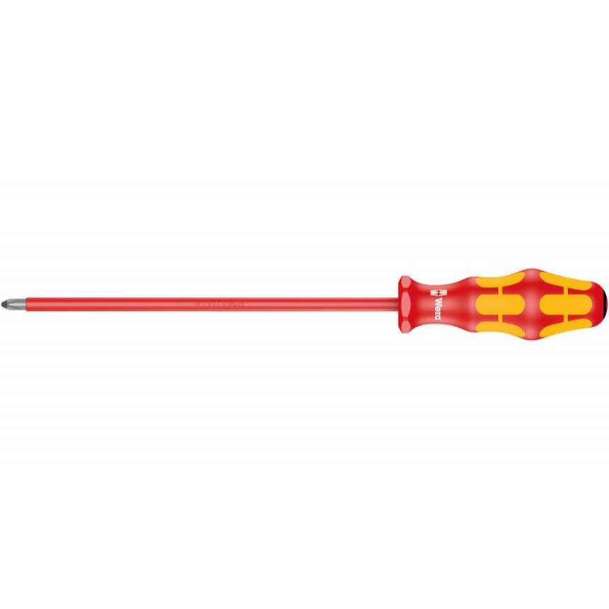 Wera 006164 Elektrikářský šroubovák Kraftform Plus PZ 2x100 mm typ 165 i VDE 05006164001