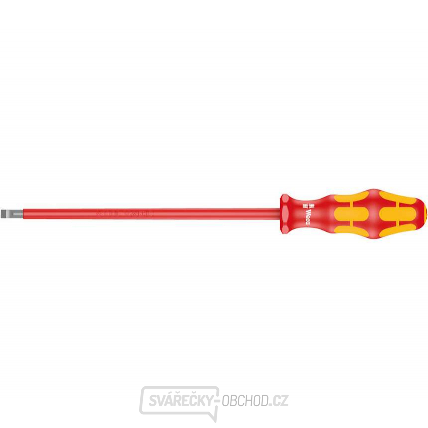 Wera 006126 Elektrikářský šroubovák Kraftform Plus 1,2x6,5x200 mm typ 160 i VDE izolovaný