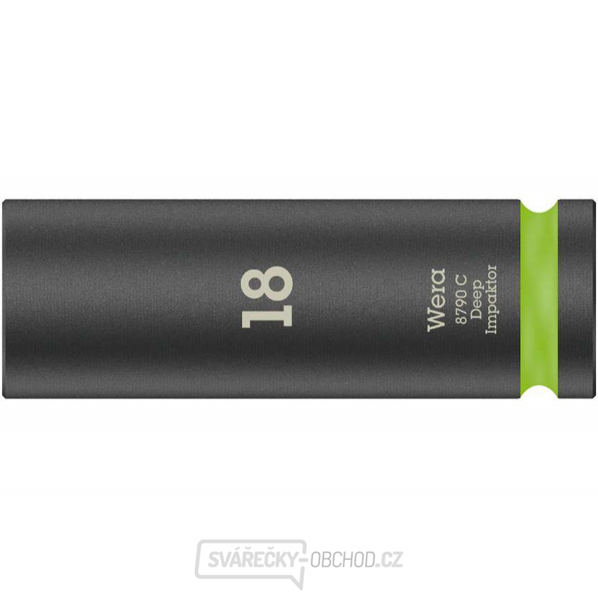 Wera 004835 Nástrčná hlavice 1/2" šestihran 18 mm typ 8790 C Impaktor Deep Wera 004835 Nástrčná hlavice 1/2" šestihran 18 mm typ 8790 C Impaktor Deep gallery main image