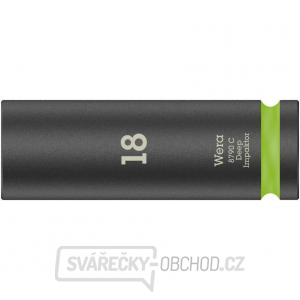 Wera 004835 Nástrčná hlavice 1/2" šestihran 18 mm typ 8790 C Impaktor Deep Wera 004835 Nástrčná hlavice 1/2" šestihran 18 mm typ 8790 C Impaktor Deep gallery main image